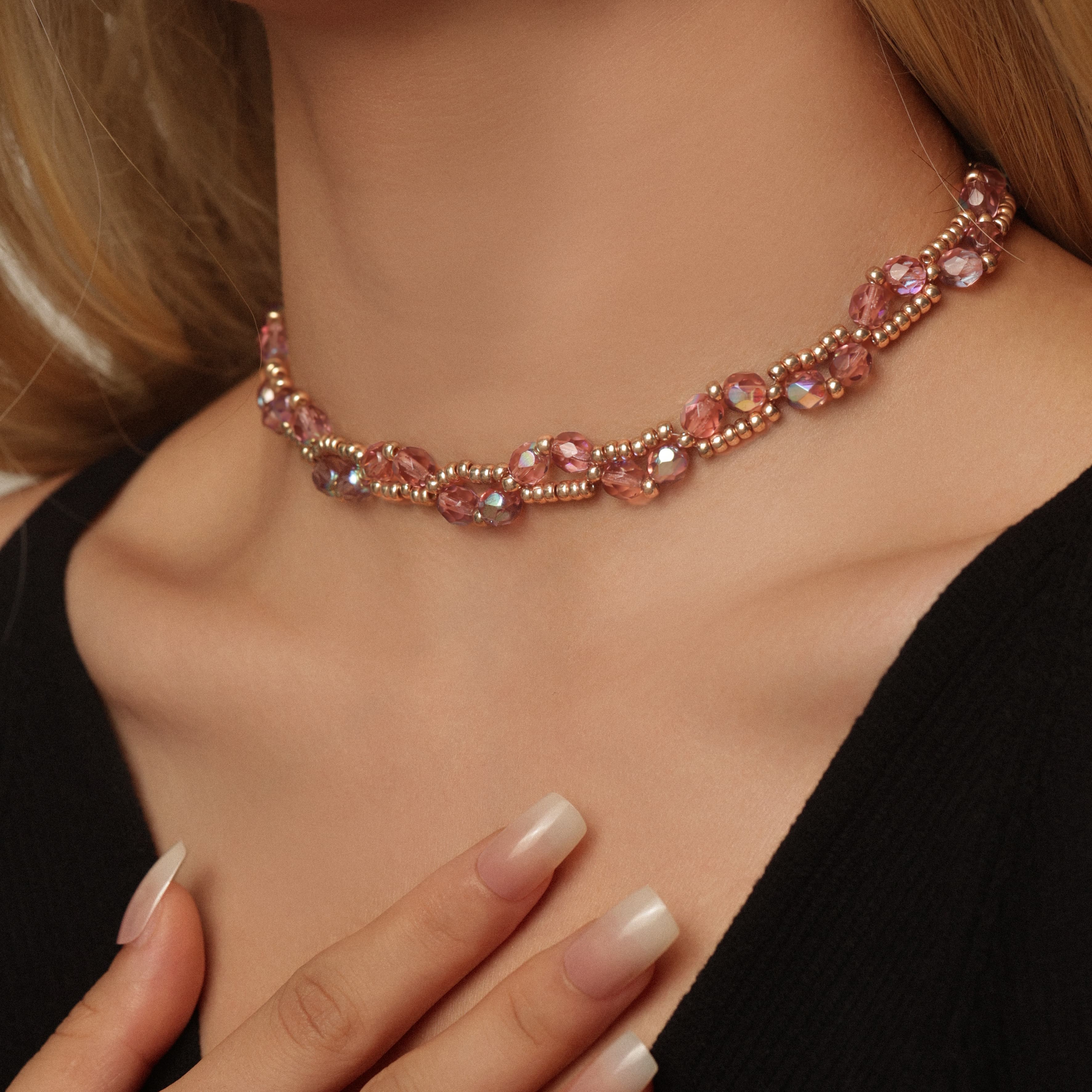 Lavender Ripple Necklace – Oraelle