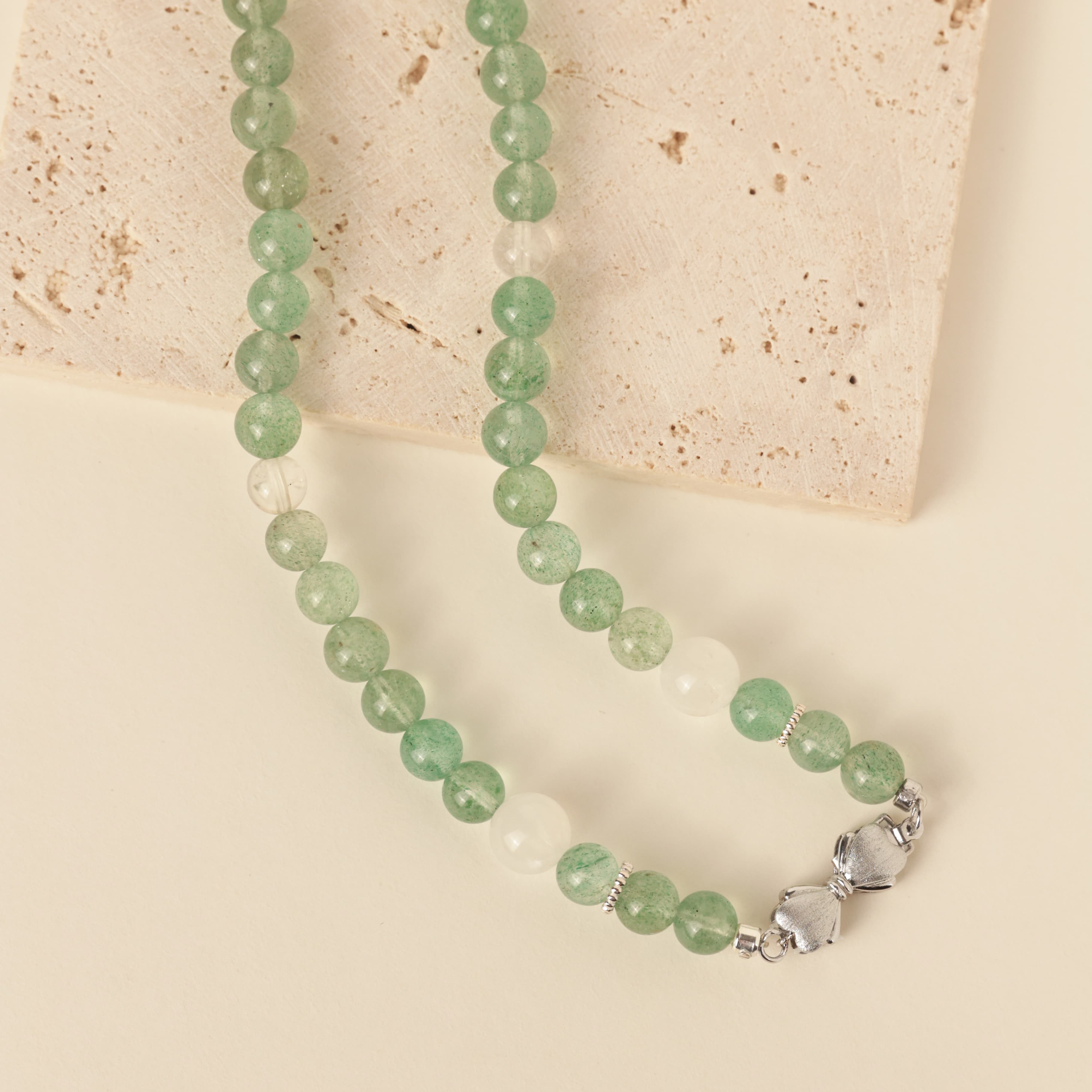 Emerald Flutter Necklace