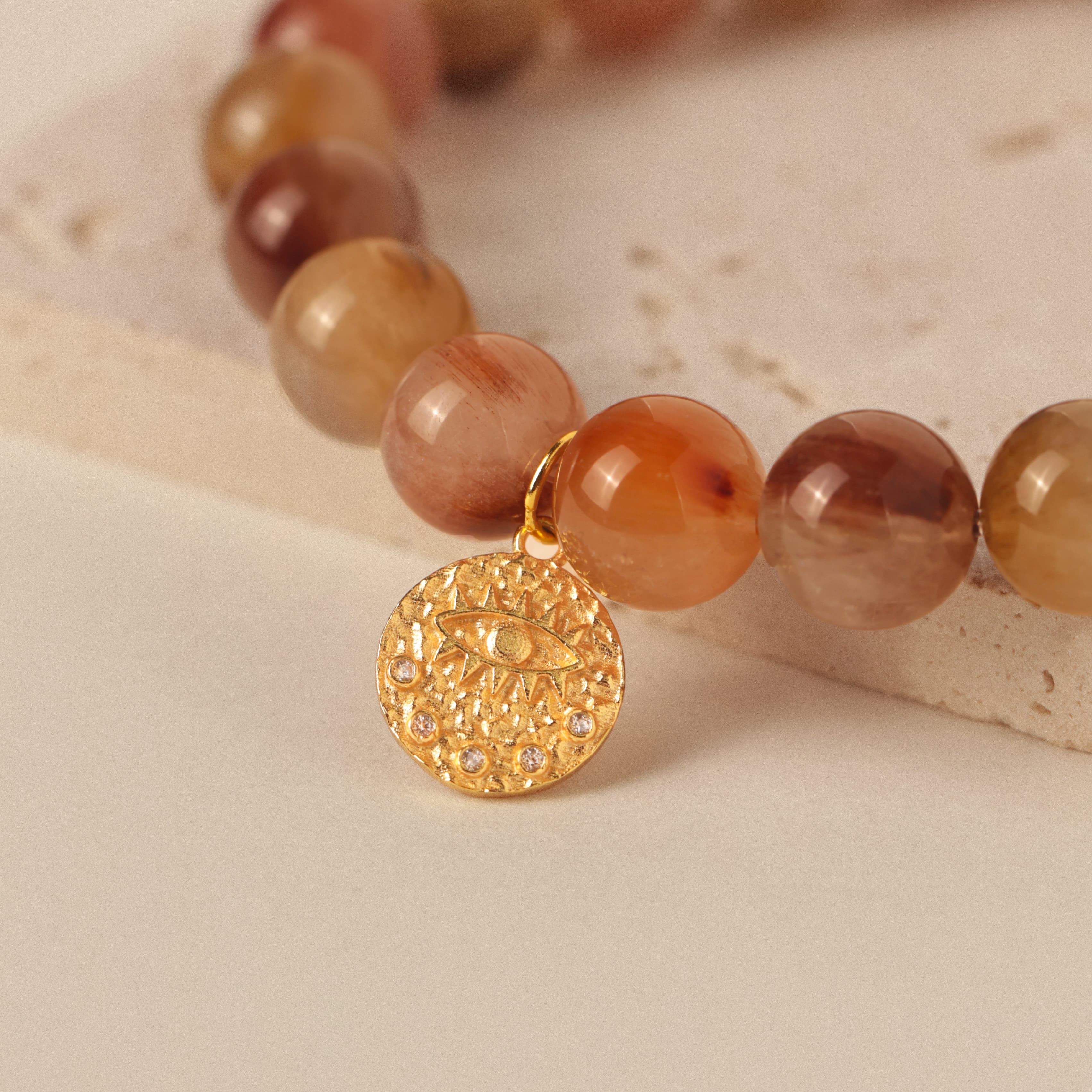 Rutile Radiance Eye Bracelet