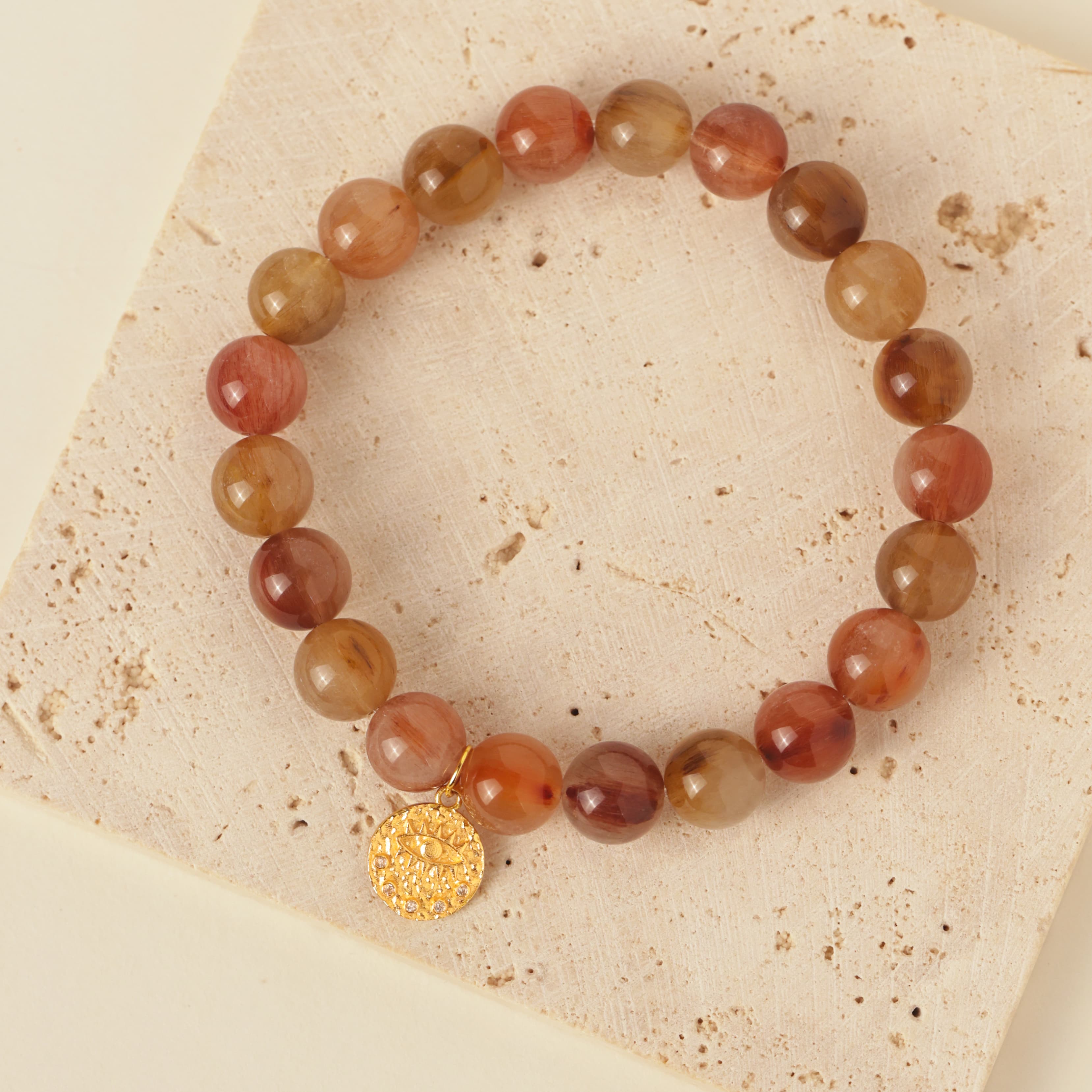 Rutile Radiance Eye Bracelet