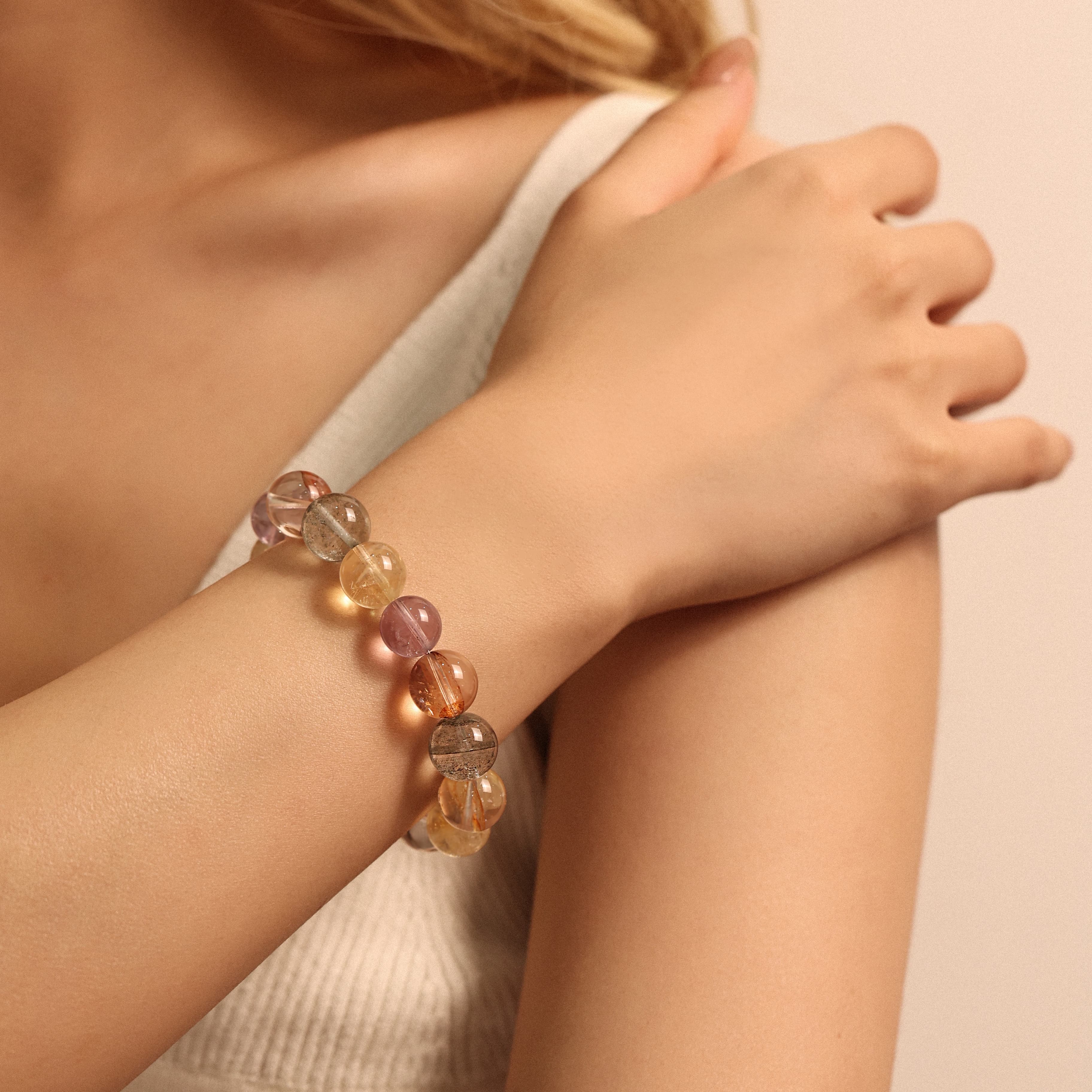 Kaleidoscope of Light Crystal Bracelet