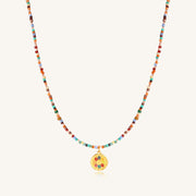 Zen Cubist Bead Necklace