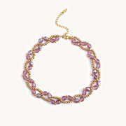 Lavender Ripple Necklace