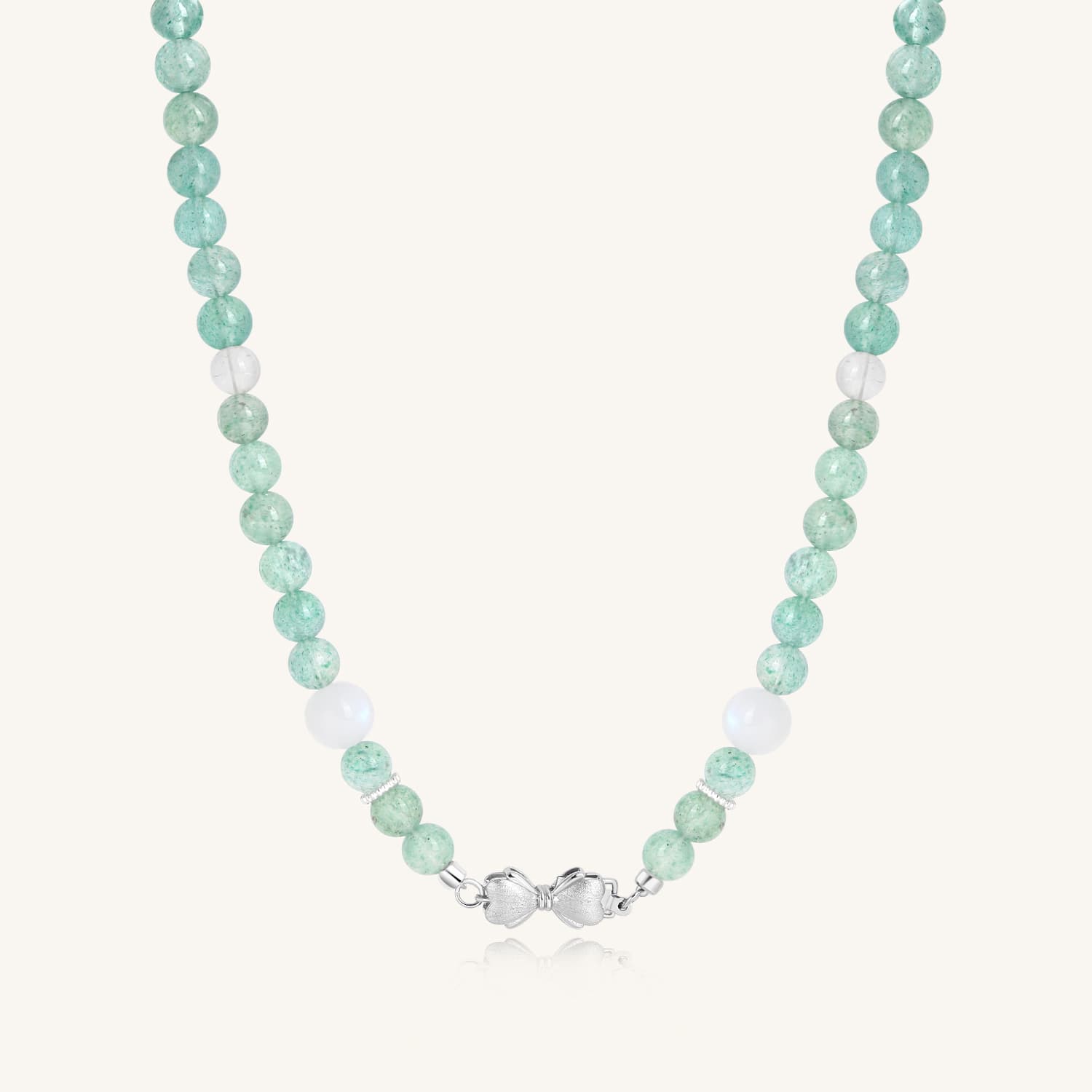 Emerald Flutter Necklace