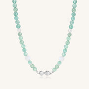 Emerald Flutter Necklace
